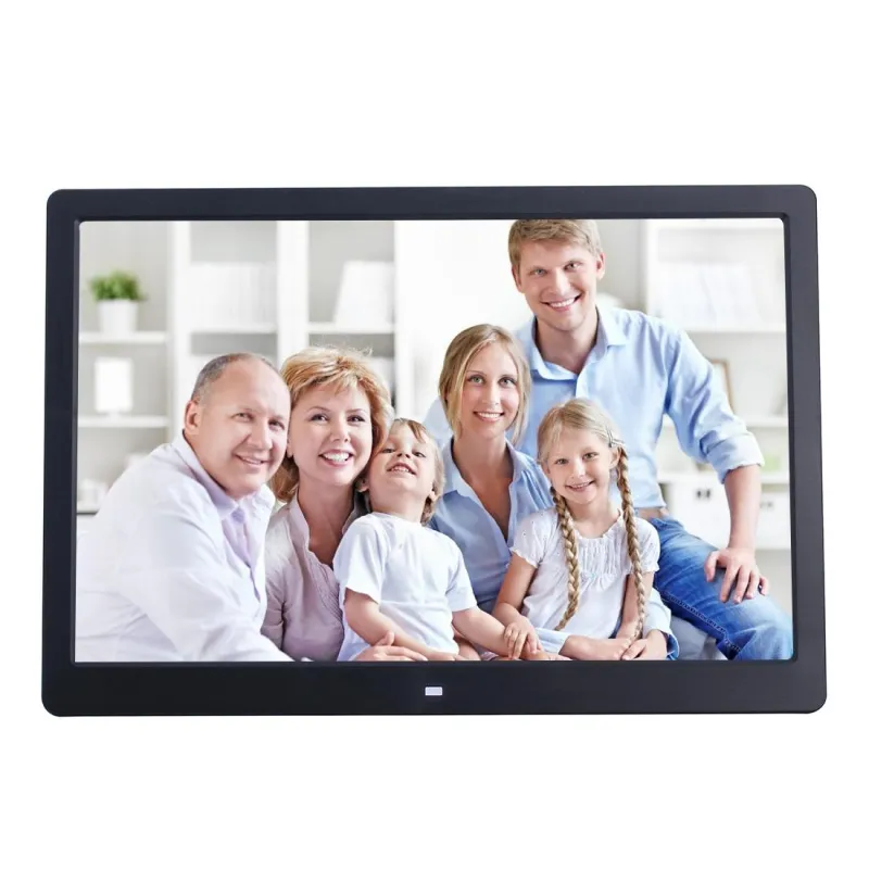 Cadre Photo Numérique LED 13 Pouces Télécommande USB SD