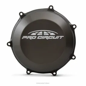 Couvercle de carter d'embrayage PRO CIRCUIT alu noir Kawasaki KX450