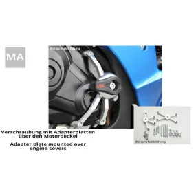 Kit fixation crash pad LSL pour Suzuki GSX1250FA 10-11