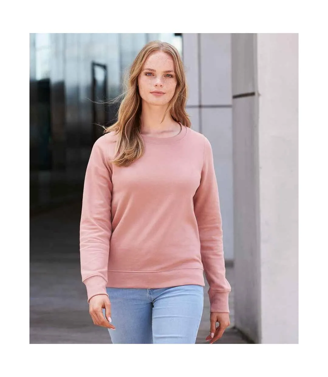 Sweat femme vieux rose Awdis