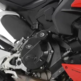 Tampons de protection R&G RACING Aero noir Ducati Panigale V2 - piecemotoquad